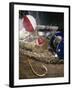 Fishing Equipment in a Box-null-Framed Photographic Print