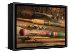 Fishing Equipment-Tom Grill-Framed Stretched Canvas