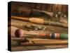 Fishing Equipment-Tom Grill-Stretched Canvas