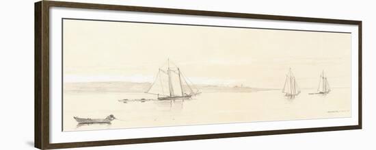 Fishing Fleet at Gloucester, 1880-Winslow Homer-Framed Giclee Print