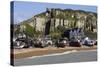 Fishing Fleet Drawn Up on Beach and East Hill Lift, Hastings, Sussex, England, United Kingdom-Rolf Richardson-Stretched Canvas