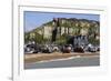 Fishing Fleet Drawn Up on Beach and East Hill Lift, Hastings, Sussex, England, United Kingdom-Rolf Richardson-Framed Photographic Print