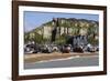 Fishing Fleet Drawn Up on Beach and East Hill Lift, Hastings, Sussex, England, United Kingdom-Rolf Richardson-Framed Photographic Print