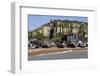 Fishing Fleet Drawn Up on Beach and East Hill Lift, Hastings, Sussex, England, United Kingdom-Rolf Richardson-Framed Photographic Print