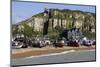 Fishing Fleet Drawn Up on Beach and East Hill Lift, Hastings, Sussex, England, United Kingdom-Rolf Richardson-Mounted Photographic Print