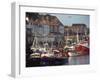 Fishing Fleet in Harbour, Whitby, North Yorkshire, England, United Kingdom, Europe-Waltham Tony-Framed Photographic Print