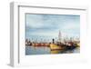 Fishing Fleet in Port, Mar Del Plata, Argentina, South America-Mark Chivers-Framed Photographic Print