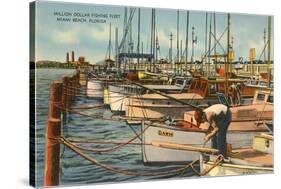 Fishing Fleet, Miami Beach, Florida-null-Stretched Canvas