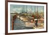 Fishing Fleet, Miami Beach, Florida-null-Framed Premium Giclee Print