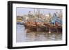 Fishing Fleet. Phan Thiet Harbor. Bhin Thuan Province. Vietnam-Tom Norring-Framed Photographic Print