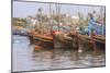 Fishing Fleet. Phan Thiet Harbor. Bhin Thuan Province. Vietnam-Tom Norring-Mounted Photographic Print