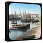 Fishing Fleet, St Ives, Cornwall, Late 19th or Early 20th Century-null-Framed Stretched Canvas