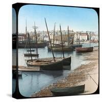 Fishing Fleet, St Ives, Cornwall, Late 19th or Early 20th Century-null-Stretched Canvas