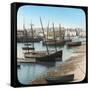 Fishing Fleet, St Ives, Cornwall, Late 19th or Early 20th Century-null-Framed Stretched Canvas