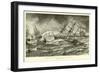 Fishing for Cod on the Grand Banks, Newfoundland-null-Framed Giclee Print