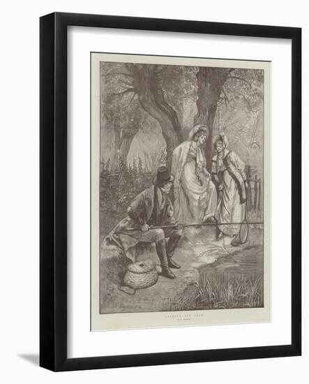 Fishing for Jack-Delapoer Downing-Framed Giclee Print