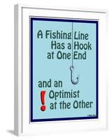 Fishing for Optimists-Mark Frost-Framed Giclee Print