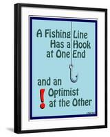 Fishing for Optimists-Mark Frost-Framed Giclee Print