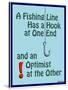 Fishing for Optimists-Mark Frost-Stretched Canvas