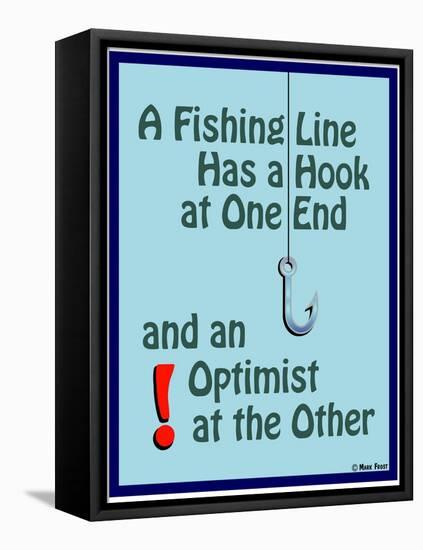 Fishing for Optimists-Mark Frost-Framed Stretched Canvas