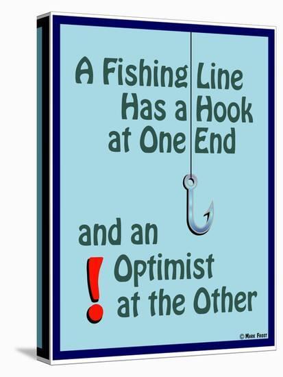 Fishing for Optimists-Mark Frost-Stretched Canvas