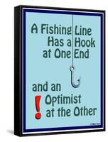 Fishing for Optimists-Mark Frost-Framed Stretched Canvas