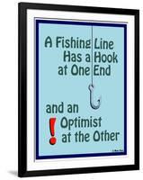 Fishing for Optimists-Mark Frost-Framed Giclee Print