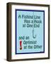 Fishing for Optimists-Mark Frost-Framed Giclee Print