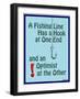 Fishing for Optimists-Mark Frost-Framed Giclee Print