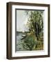 Fishing from a Punt-Arthur W. Redgate-Framed Giclee Print