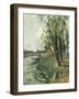 Fishing from a Punt-Arthur Walker Redgate-Framed Giclee Print