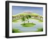 Fishing from My Island-Mark Baring-Framed Giclee Print