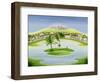 Fishing from My Island-Mark Baring-Framed Giclee Print