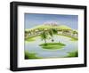 Fishing from My Island-Mark Baring-Framed Giclee Print