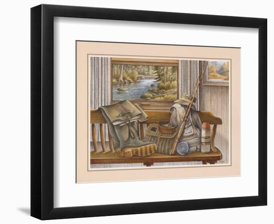 Fishing Gear-Ron Jenkins-Framed Art Print