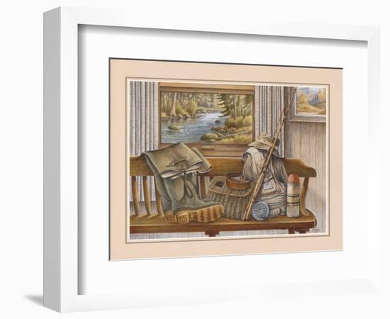 Fishing Gear-Ron Jenkins-Framed Art Print