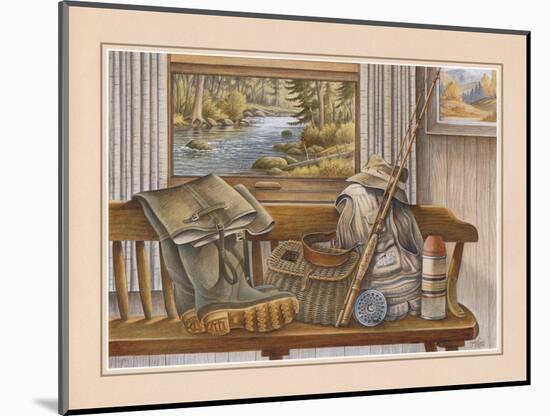 Fishing Gear-Ron Jenkins-Mounted Art Print