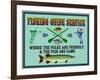 Fishing Guide Service 2-Mark Frost-Framed Giclee Print