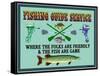 Fishing Guide Service 2-Mark Frost-Framed Stretched Canvas