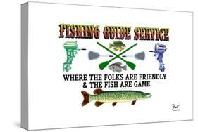 Fishing Guide Service-Mark Frost-Stretched Canvas