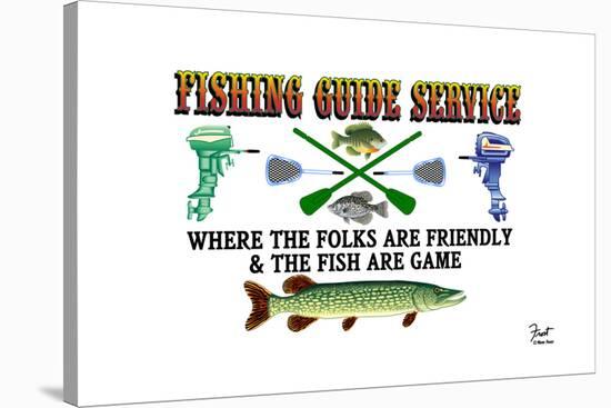 Fishing Guide Service-Mark Frost-Stretched Canvas