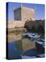 Fishing Harbour and Port Skala (Fort), Essaouira, Atlantic Coast, Morocco, North Africa, Africa-Bruno Morandi-Stretched Canvas