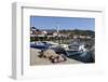 Fishing Harbour and Restaurants-Stuart Black-Framed Photographic Print