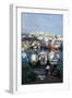 Fishing Harbour and the Medina (Old City), Tangier, Morocco, North Africa, Africa-Bruno Morandi-Framed Photographic Print