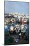 Fishing Harbour and the Medina (Old City), Tangier, Morocco, North Africa, Africa-Bruno Morandi-Mounted Photographic Print