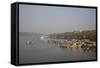 Fishing Harbour at Panjim, Goa, India, Asia-Yadid Levy-Framed Stretched Canvas