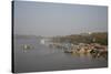 Fishing Harbour at Panjim, Goa, India, Asia-Yadid Levy-Stretched Canvas