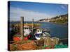 Fishing Harbour at the Pilot Boast Qauy, Cobh, County Cork, Ireland-null-Stretched Canvas