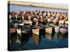 Fishing Harbour, El Jadida, Atlantic Coast, Morocco, North Africa, Africa-Bruno Morandi-Stretched Canvas