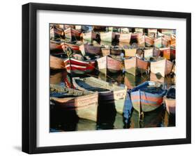 Fishing Harbour, El Jadida, Atlantic Coast, Morocco, North Africa, Africa-Bruno Morandi-Framed Photographic Print